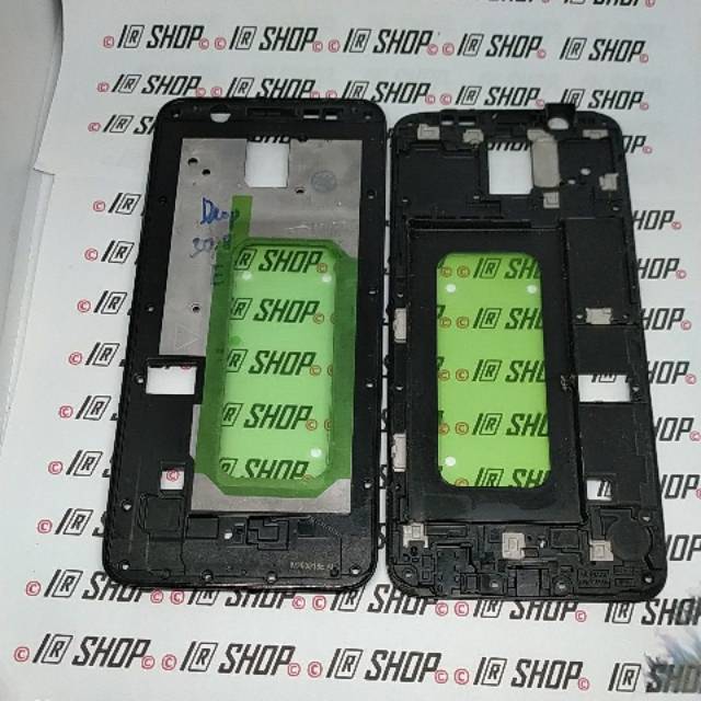 Frame Tulang Tengah Bezel Tatakan LCD Samsung Galaxy A6 Plus Original