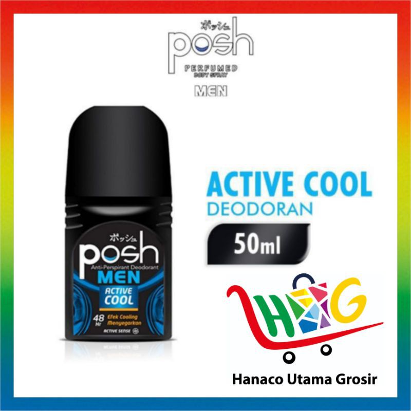 Posh Roll On Men Active