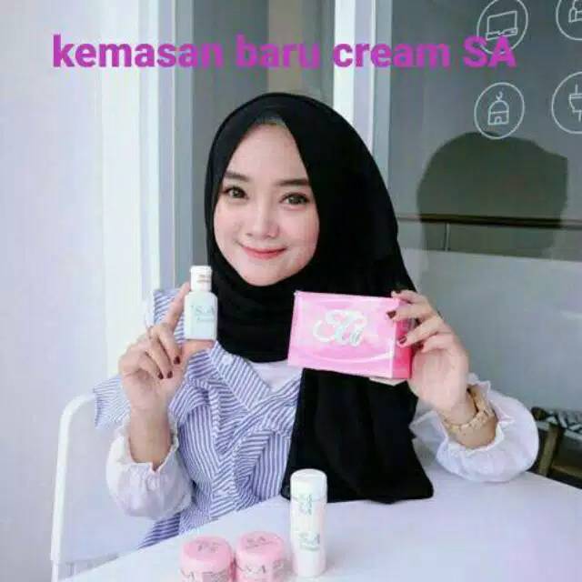 Cream SA,paket cream sa,cream pemutih sa
