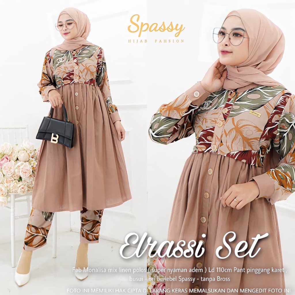 Setelan Celana - One Set Spassy Elrassi