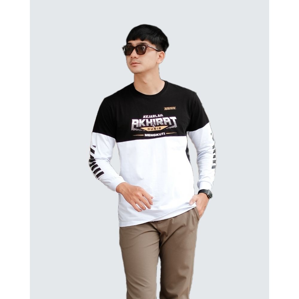 KAOS DAKWAH PRIA / BAJU KAOS DAKWAH  / KAOS DISTRO KONSEP ISLAMI / KAOS DAKWAH AKHIRAT 001 / ORIGINAL PRODUCT BY ANNAML-7