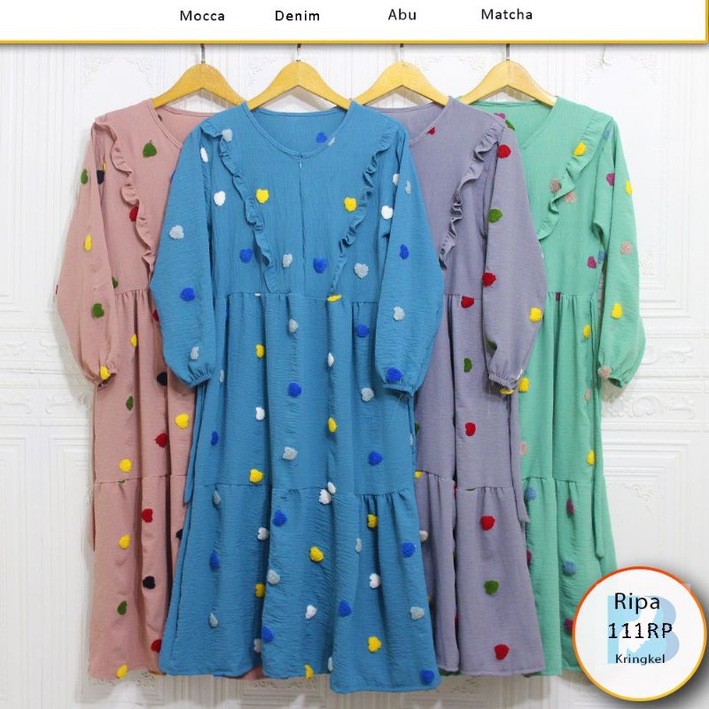 MIDI crincle pompom love