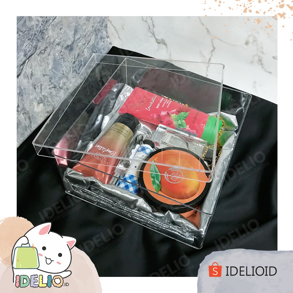 

Box Acrylic Kado / Hampers / Kotak Kado 23CM
