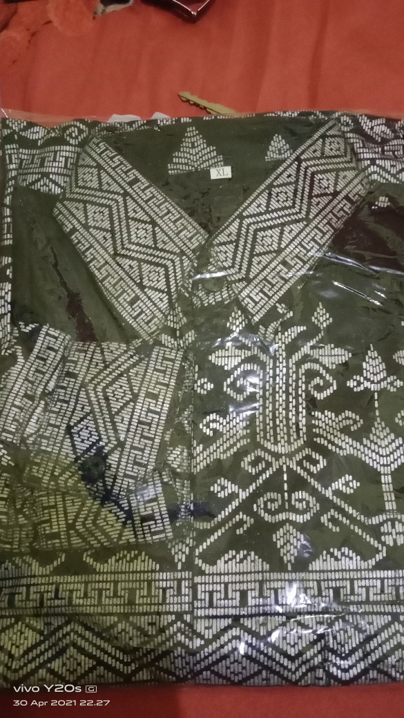 Bswart Batik M L Xl Xxl Xxxlhrb026 Kenongo Hem Pendek Padi Pekalongan M L Xl Batik Pria Murah Modern