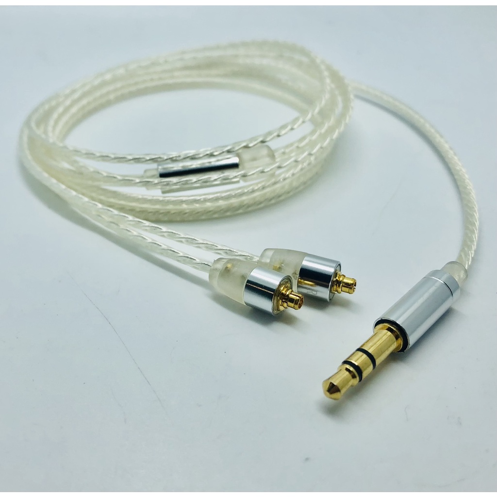 Smooth Sound New Upgrade Silver Plated MMCX Cable Replacement