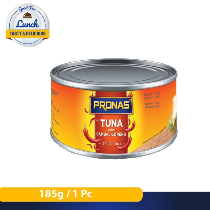 

Gg0Hh Pronas Tuna Sambal Goreng 185 G Dengan Kemasan Eoe Ds0kk