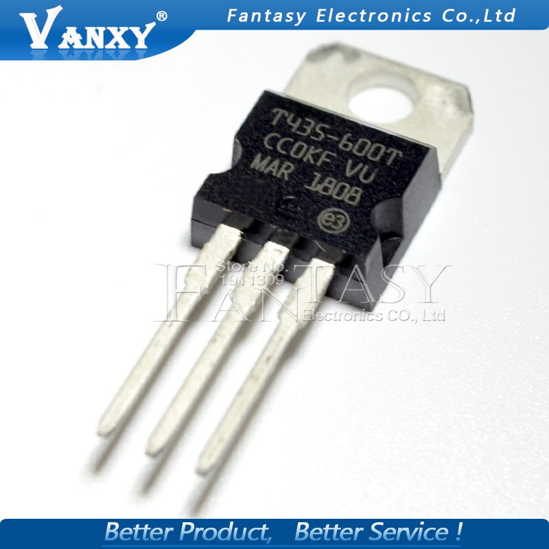 (Ready Stock) 5pcs T435-600T T435 600T TO-220 T435-600 TO220 TRIAC Baru original