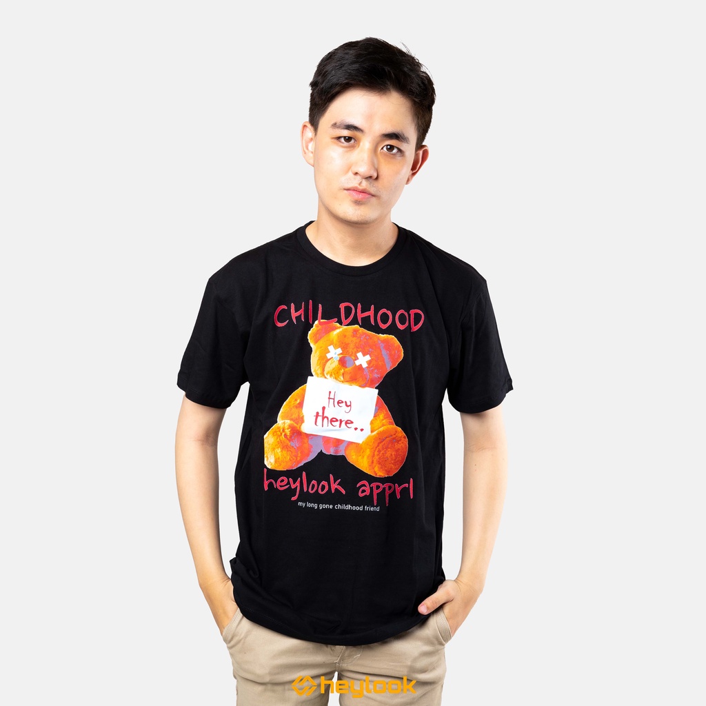 HEYLOOK Project - Hey There | T-Shirt Pria Wanita | Kaos Pria Wanita Unisex