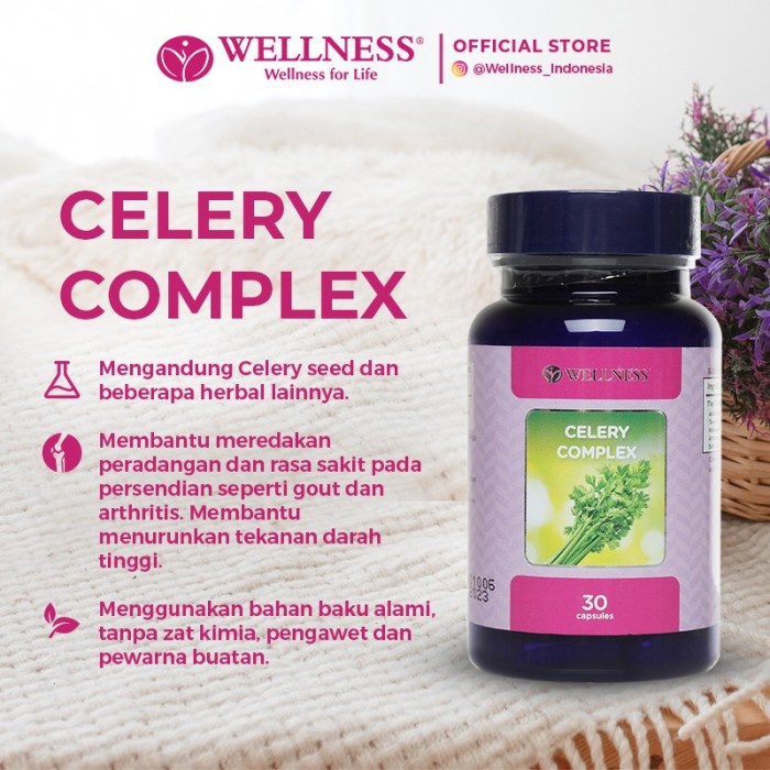 Wellness Celery Complex 30 Capsules