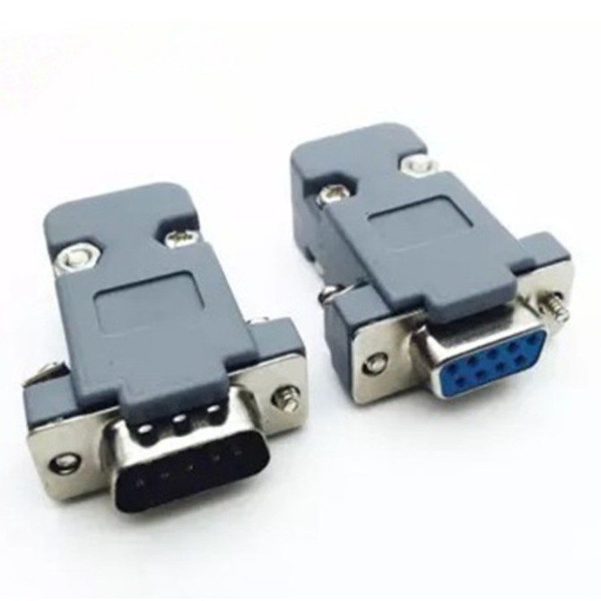 Connectors 9 Pin RS232 DB9 male Female (1702)