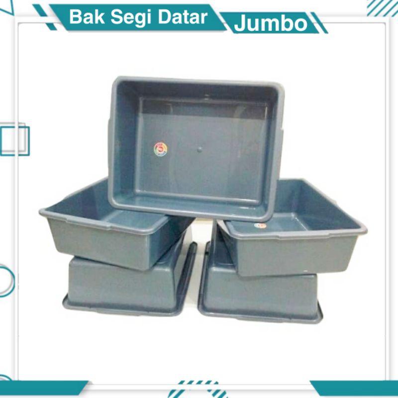 Baskom Segi Bak Pasir Kucing / Hidroponik / Bak Tahu Merek Komet Star Jumbo Original