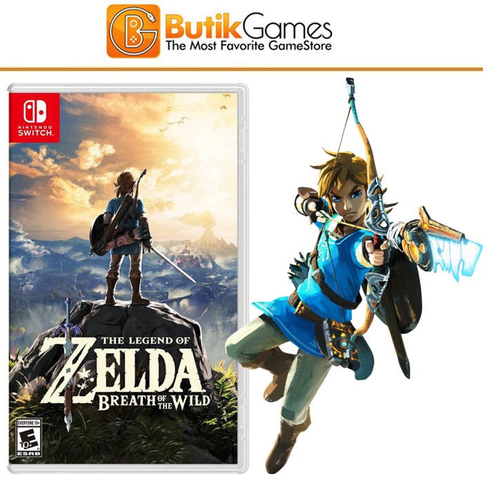 The Legend of Zelda Breath of the Wild Nintendo Switch gameswitch