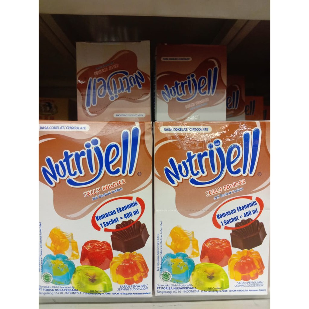 

Nutrijell Rasa Coklat 120 gr(Isi 12 Saset)