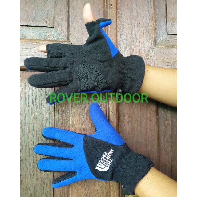 Sarung Tangan Full Polar TNF Glove Hiking Glove