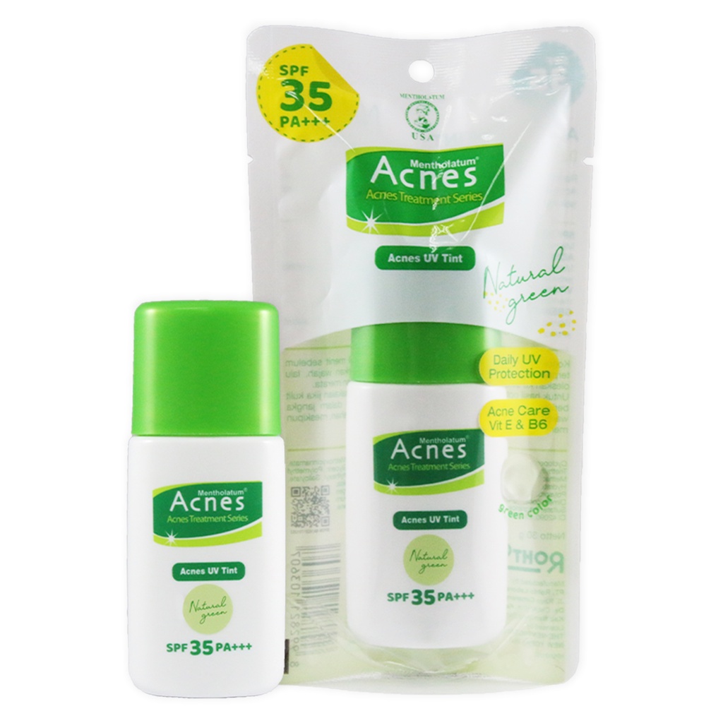 Acnes Uv Tint SPF 35 PA+++ Natural Green 30 gr