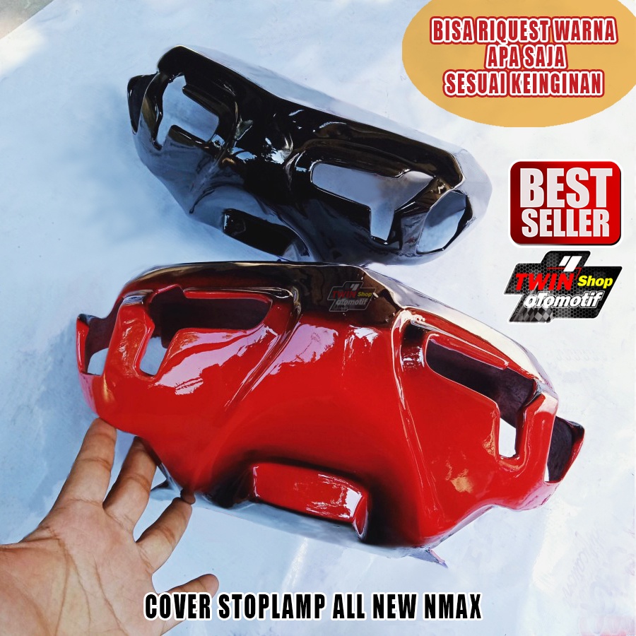 COVER STOPLAMP NMAX NEW COVER STOPLAMP ALL NEW NMAX MERAH