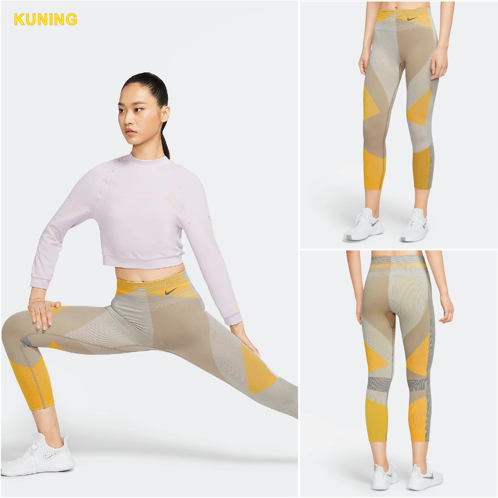 CVG   Legging PREMIUM cewe 7per8 Women Nike Pro Legging Wanita High Waist Yoga