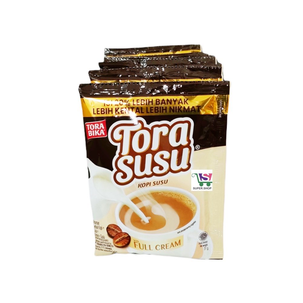 Tora Bika Tora Susu Full Cream (10 sachet)