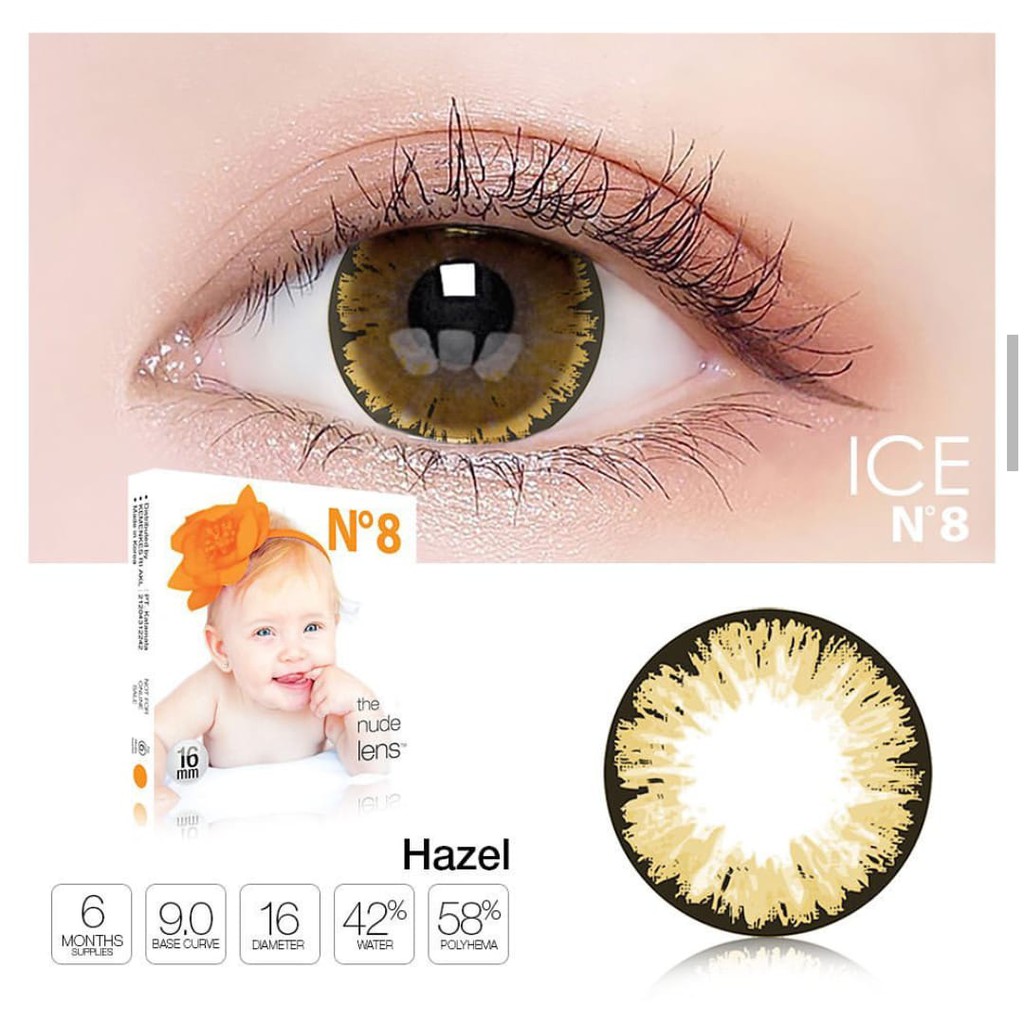 SOFTLENS ICE N8 BABY NORMAL &amp; MINUS 0.50 s/d 6.00 - MAMALENS