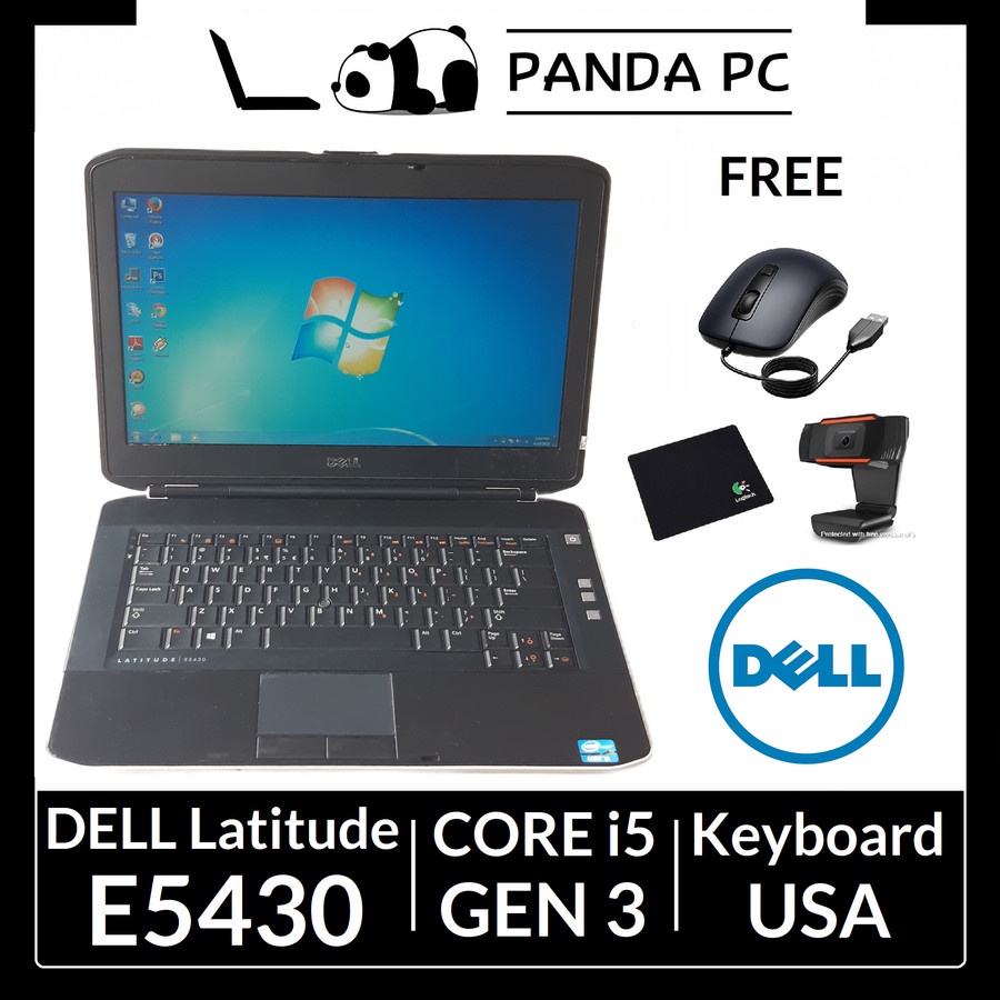 Dell Latitude E5430 Core i5 Gen 3 No Camera - Laptop Second 5430 15in