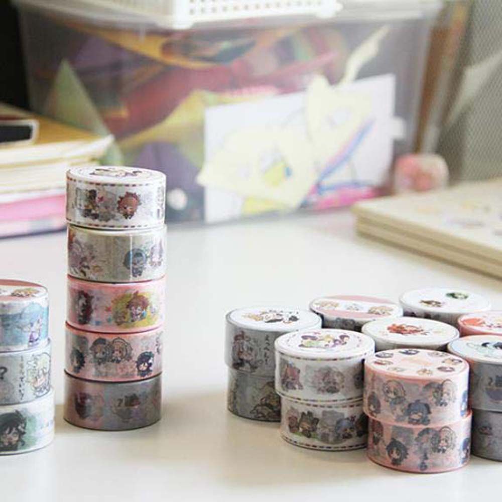 Tape Stiker Motif Kartun Anime Ukuran 2cm X 5m Untuk Dekorasi
