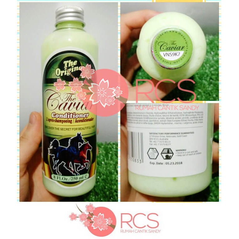 Conditioner Caviar ~ Cara Merawat Rambut ~ Menghilangkan ketombe ~ ORI