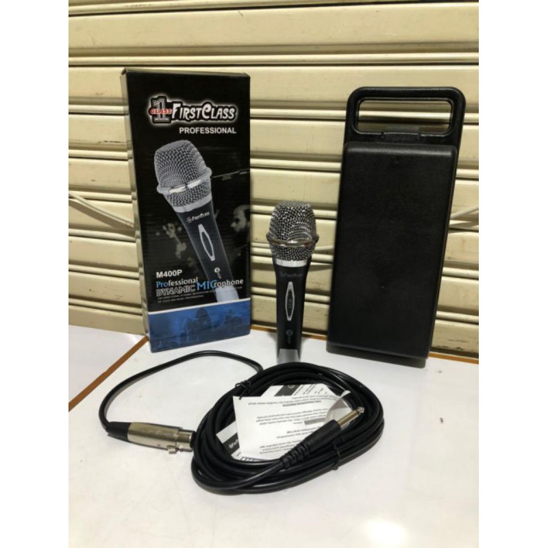 bisa COD mic kabel firstclass M-400P koper