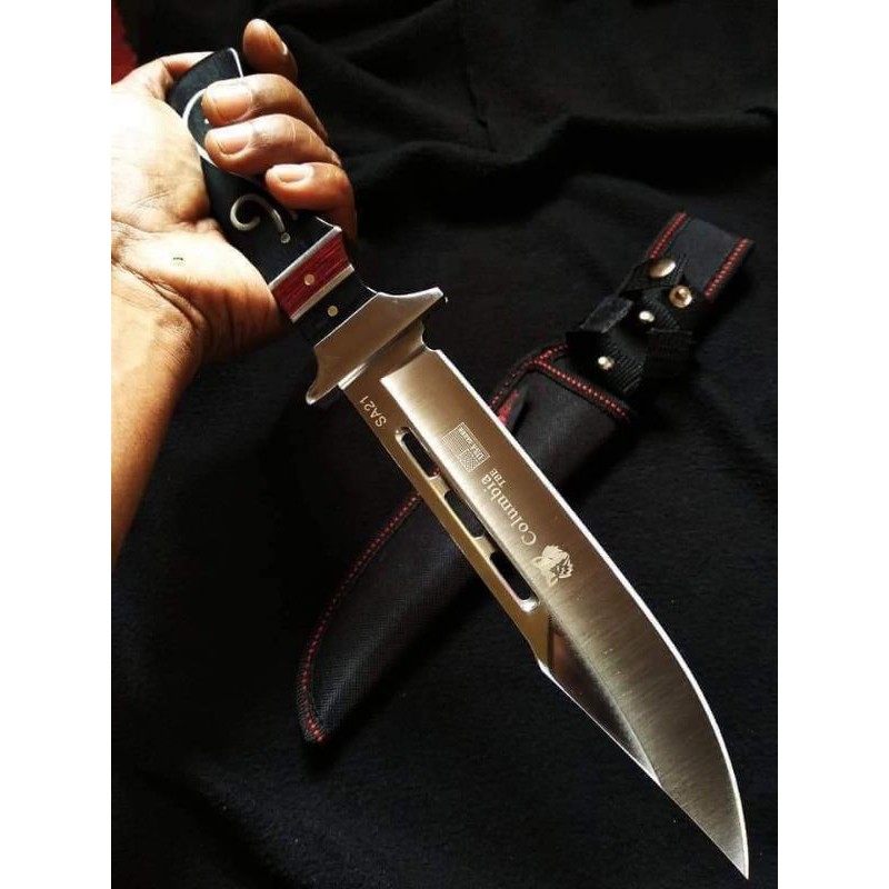 PISAU COLOMBIA SA21 HUNTING KNIFE SURVIVAL KIT