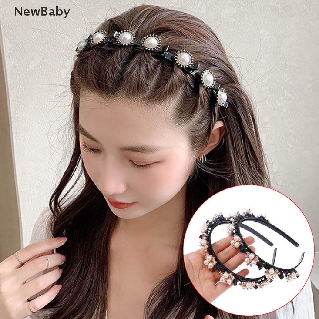 NewBaby Fashion Hairpin Headband Bangs Fixed Hair Accessory Hairstyle For Women Girls ID