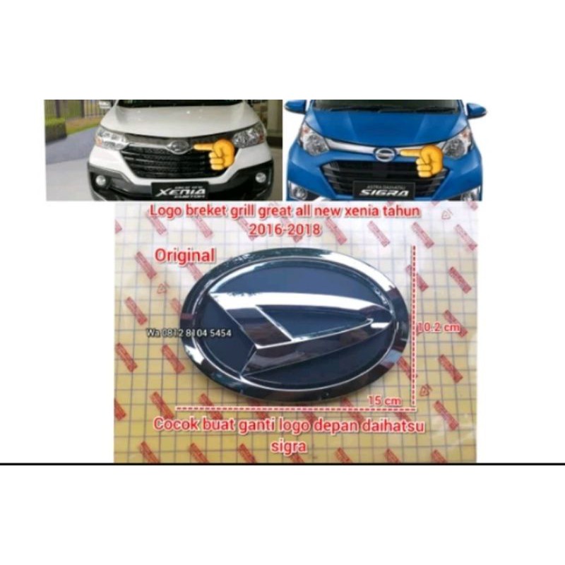 LOGO BRAKET DAIHATSU SIGRA