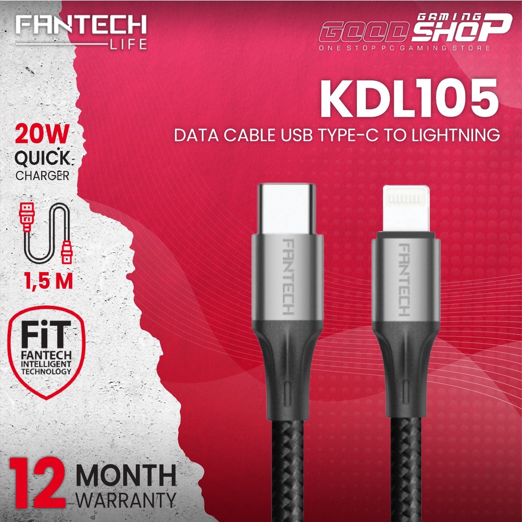 Kabel Data Type C Iphone 150CM Quick Charge 3.0A - KDL105