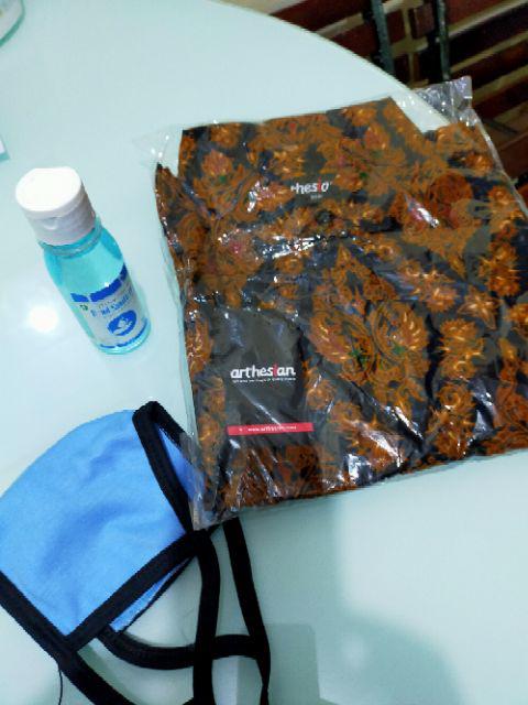 [arthesian] Kemeja Batik Pria - Izan Batik Printing