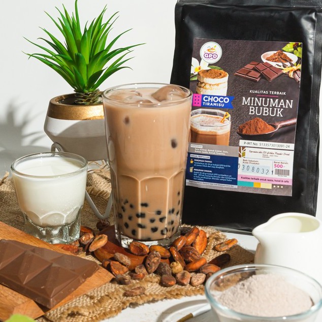 

Bubuk minuman Premium - Choco Tiramisu 500gr - Golden powder drink