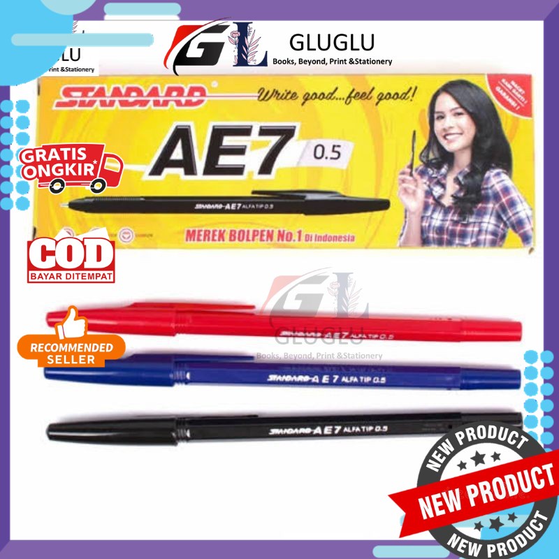 

Pulpen Standard AE-7/bolpen standard/pulpen murah berkualitas