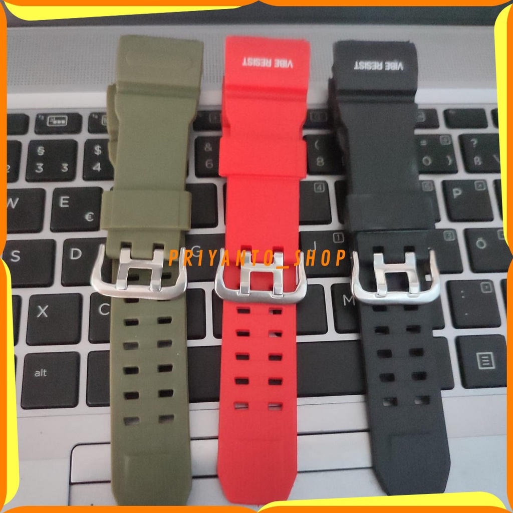 STRAP TALI JAM TANGAN RUBBER WATCH BEND DIGITEC 2093 DG 2093 DG-2093