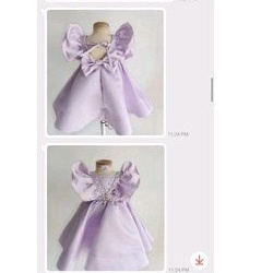 request order customer putri salju snw white dress bayi neychan