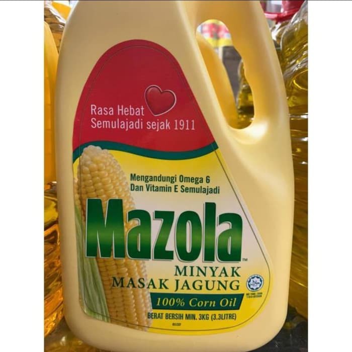 

Minyak Jagung Mazola Corn Oil 3,3 Liter