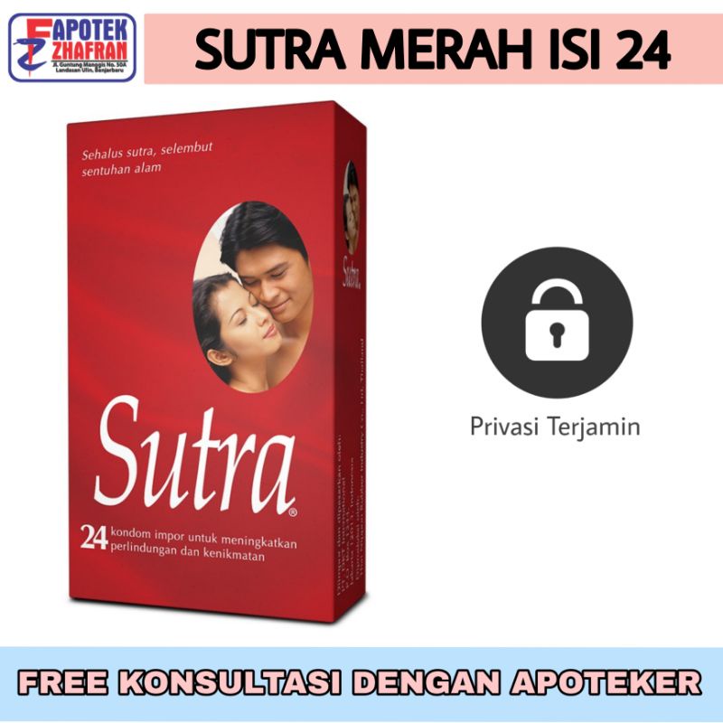 Kondom Sutra Merah Isi 24