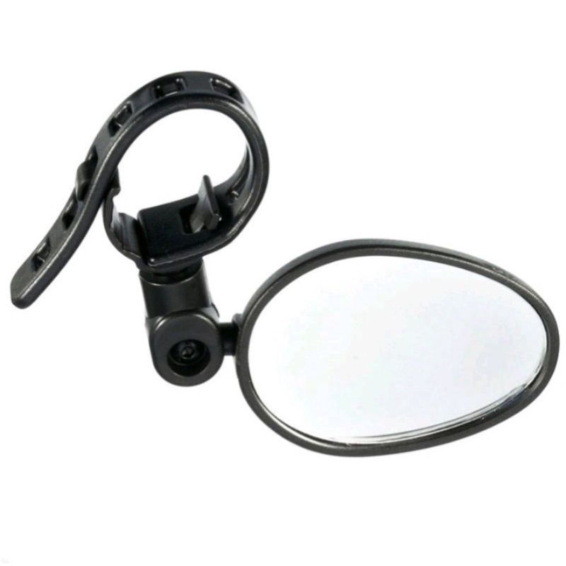 Kaca Spion Supermoto KLX CRF X-RIDE sepeda motor beatstreet WR jalu cembung bulat lebar spion fatbar spion tambahan Original-SEPASANG OVAL 7cm