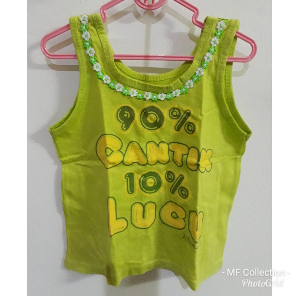 Baju bekas - Kaos anak kutung bekas / second / preloved