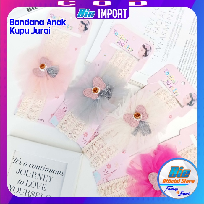 Bandana Anak Karakter Korean Style Impor Best Seller