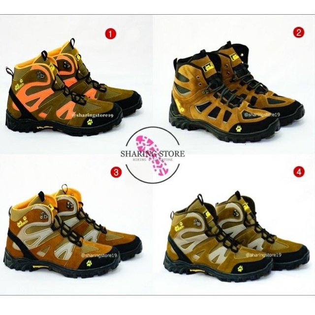 Sepatu gunung sepatu outdoor jack wolfskin murah