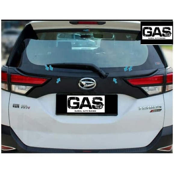 Lis Pintu Trunklid Trunk Lid Belakang Mobil All New Rush / All New Terios 2018-20120 Hitam Deluxe