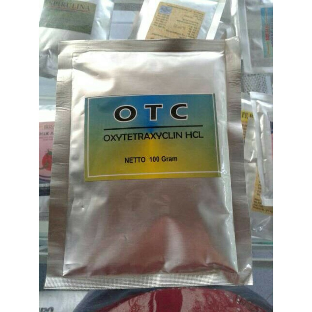 OTC Oxytetraxyclin HCL Oxytetracycline Antibiotik Perikanan Ikan Hias