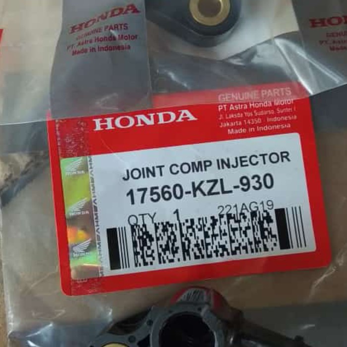 Rumah dudukan Injektor Beat FI F1 ORI Original Asli A luwes