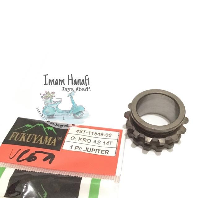 Gigi Gir Gear Sprocket Cam Askruk Kruk As Sentrik Timing Cryton Jupiter Mio Vega ZR 14T 15T 17T RR-4ST-11549-00