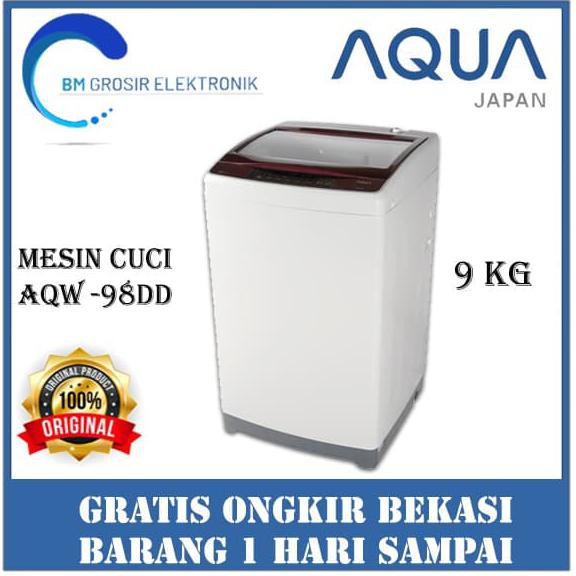 AQUA AQW 98DD Mesin Cuci (1 Tabung / 9 KG)