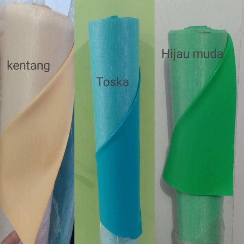 KULIT SINTESIS/KULIT IMITASI MOTIF POLOS bisa buat perlak bayi-5