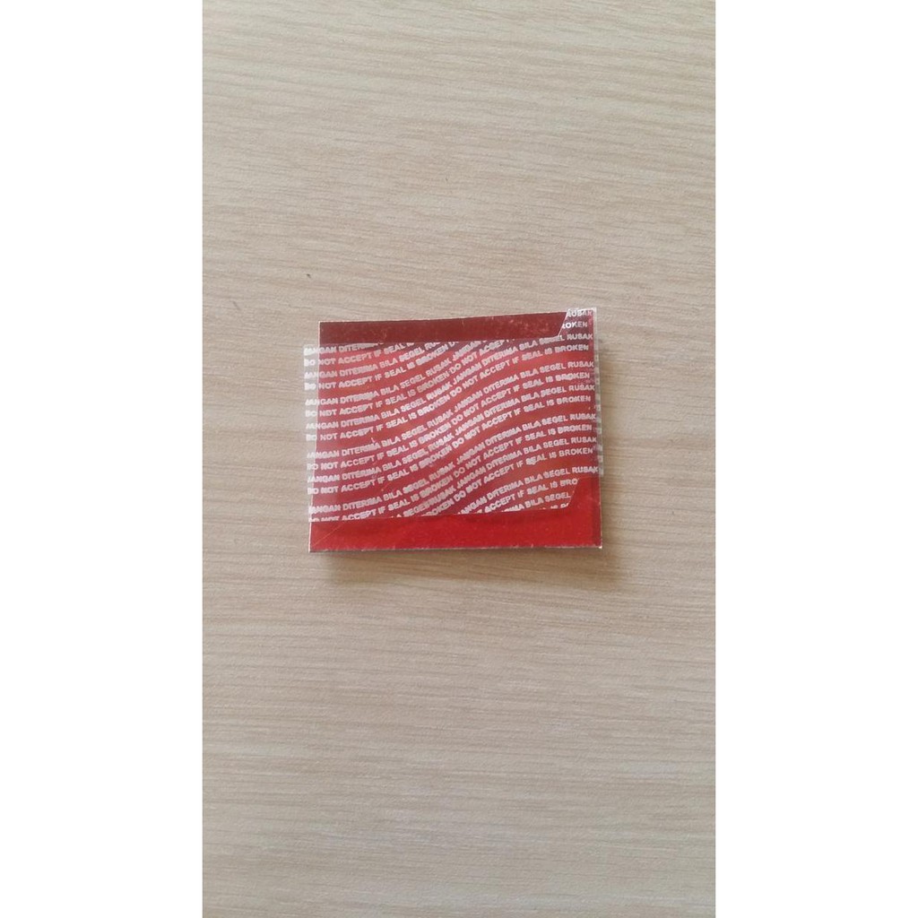 Segel Plastik Tutup Botol / Shrink Tutup Botol Kode 841