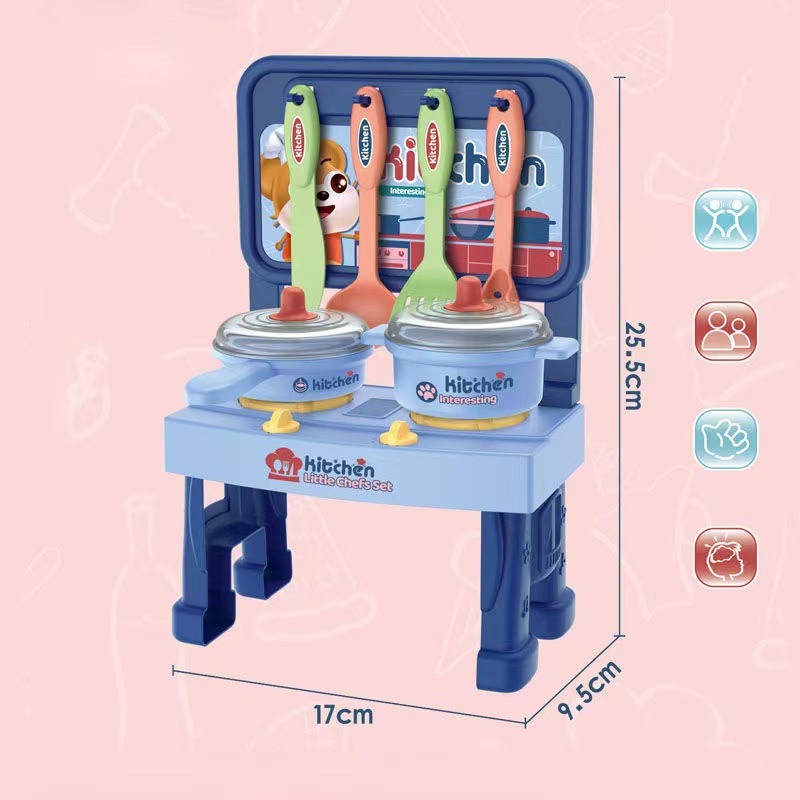 [Jualsemua18](811-127)Mini Kitchen Set / Mainan Masak-Masak Anak Ukuran Mini
